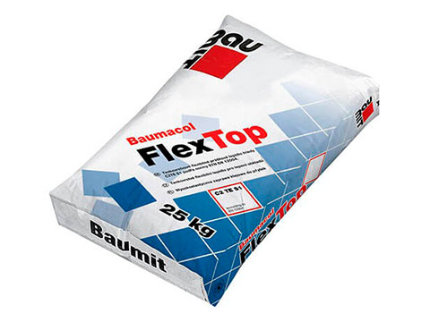 Клей для плитки flextop